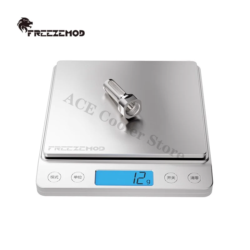 FREEZEMOD Water Cooling Filter, Reservoir Built-in For Medical & Industrial Cooler Impurity Filtering 30 Mesh, GLQ-CNZ