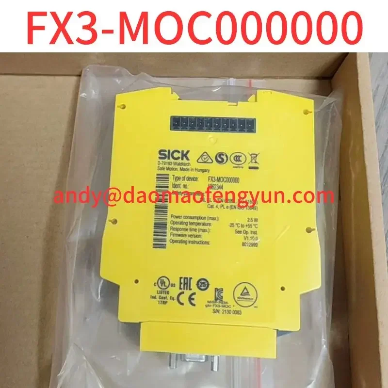 Brand New FX3-MOC000000 Safety relay 1062344