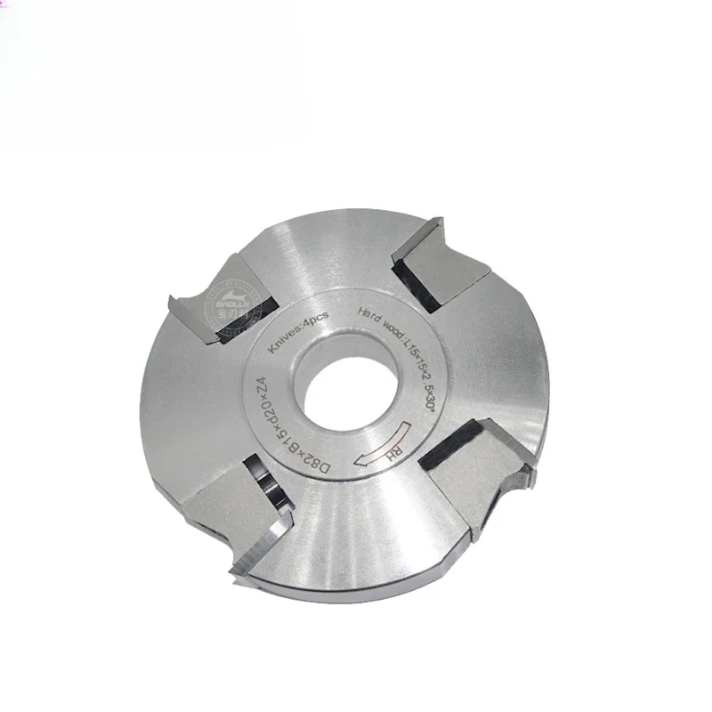

Woodworking: discarded slotting cutter, end mill, trimming cutter, combined with tenon cutter, groove cutter starting line