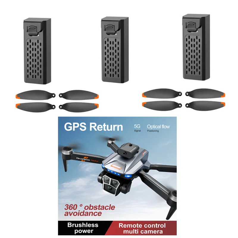 

S158 GPS Drone Battery/USB/Propeller S158 RC Drone Accessories S158 Brushless GPS Drone Battery Blades S158 RC Dron Battery Toy