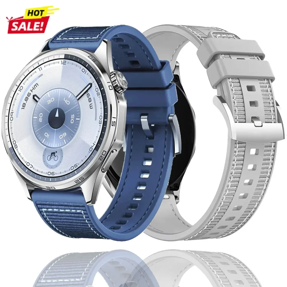 22Mm Silicone Strap…