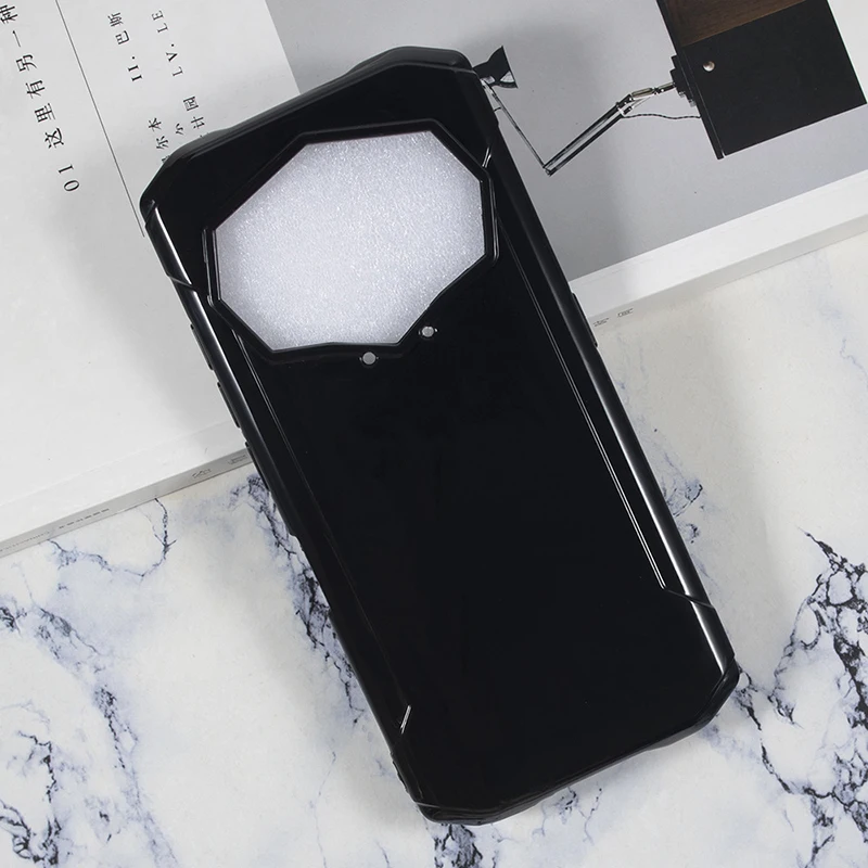 For Doogee S99 Soft TPU Mobile Phone Case for DOOGEE S99 DoogeeS99 Black Transparent Back Cover Shell Silicone Plain Coque