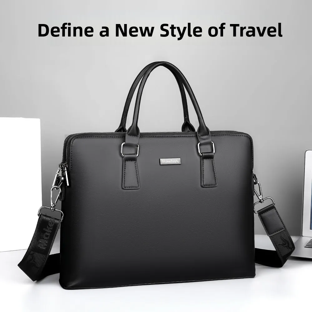 

Мужская повседневная сумка через плечо, кожаная сумка, простая сумка через плечо Sli для деловых поездок, сумка для документов и отдыха