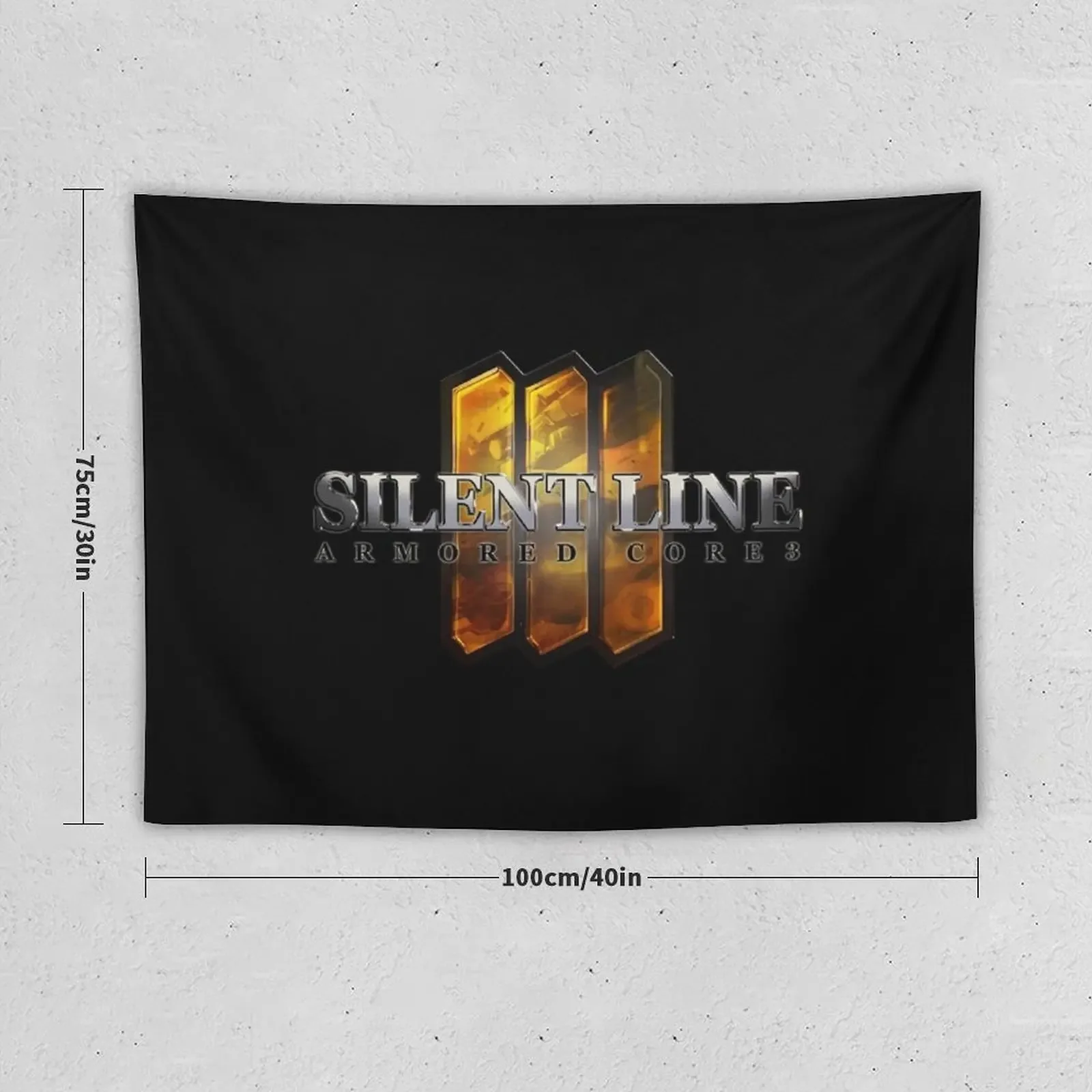 Armored Core 3 - Ps 2 - Silent Line Tapestry Things To Decorate The Room Wall Hanging Tapestry