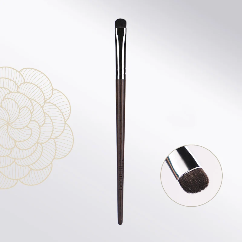 CHICHODO Makeup Brush-Luxury Ebony Handle Natural Hair 41Pcs Brushes Series-036Synthetic Hair Smoky makeup Brush