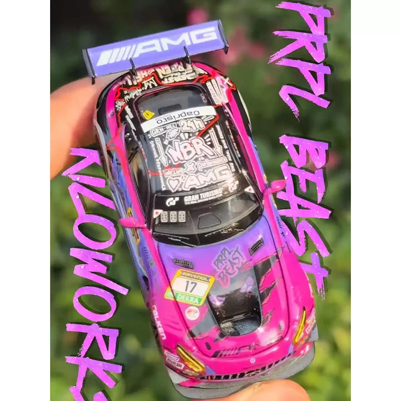 

NZG KILO Diecast 1/64 Scale GT GT3 Alloy Car Model Static Decoration Collectibles Gift Toys