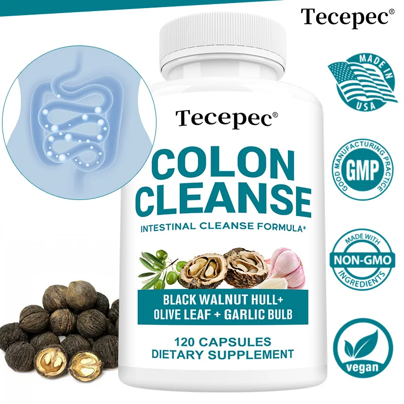 Colon Cleansing Capsules - Cleansing, Detoxification, Balance Digestion and Intestinal Health, Healthy Digestion, Metabolism