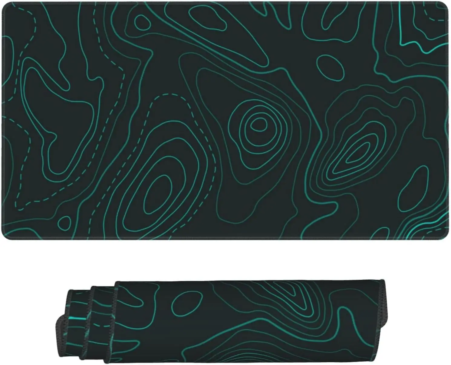 Abstract Terrain Gaming MousePad Non-slip Mouse Mat Laptop Desk Pad Non-slip Base Brings The Ultimate Gaming Experience