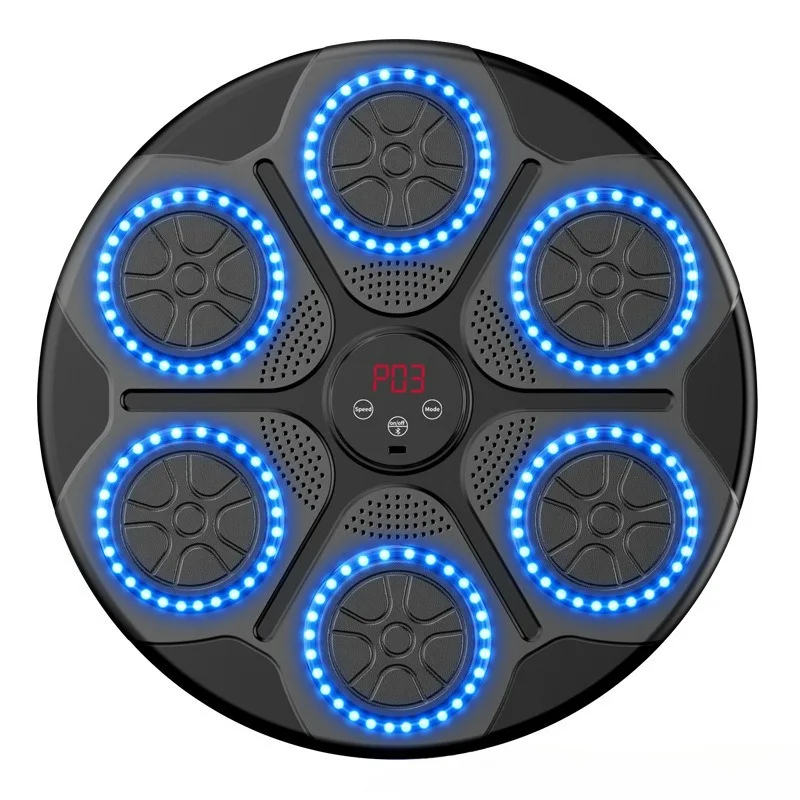 

Самый продаваемый музыкальный боксерский тренажер с Bluetooth: интерактивный дизайн для взрослых и детей, включает перчатки для совместных тренировок родителей и детей.