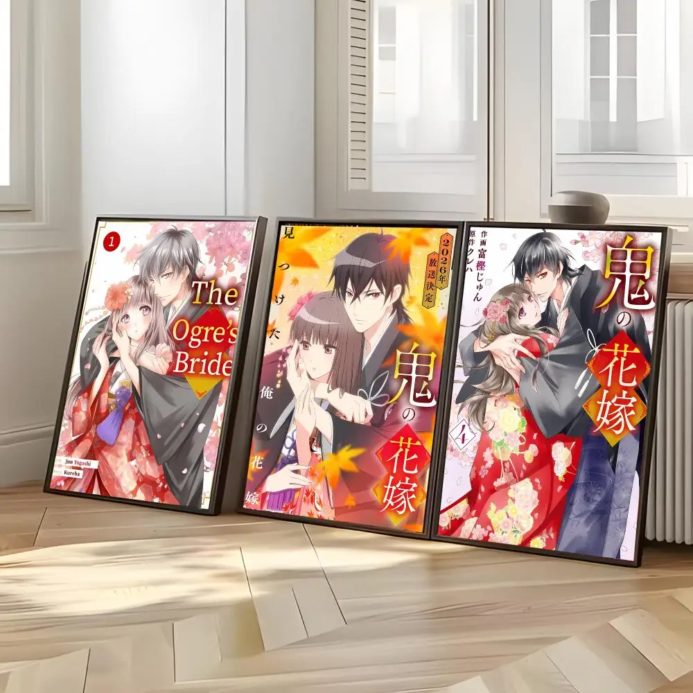 Fantasy Manga T-The Ogres Bride Poster Distinct Home Decor Concepts Chic Indoor Art Pieces