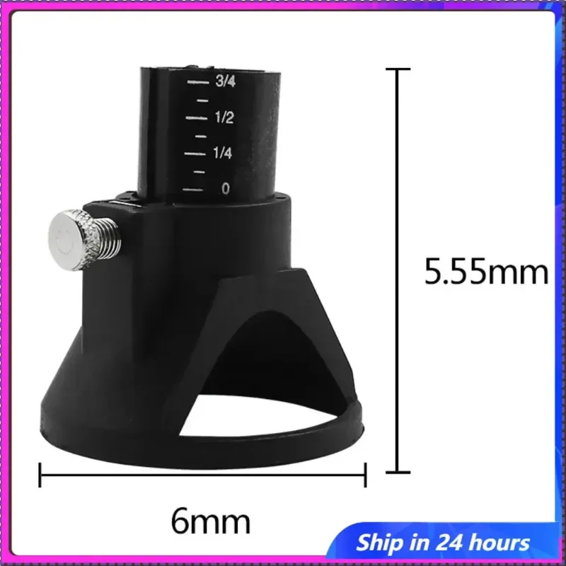 

High Quality MultiPro Drill's Special seat Dedicated Locator Horn Fixed Base 6pcs HSS Wood Milling Burrs Cutter Set