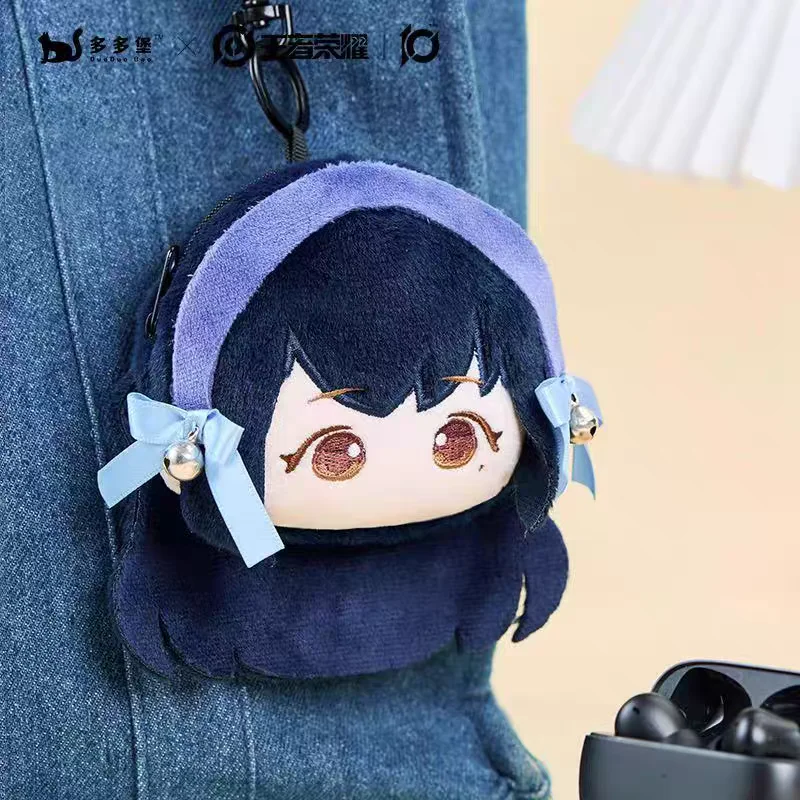 Plush Headphone Case & Small Wallet, Cute Cartoon - Themed, Soft & Portable, Ideal for Daily Use & Gifting