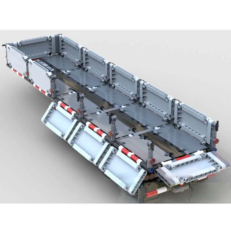 

MOC-75612 Classic New Cargo Transport Semi-Trailer Truck Building Block Model, 638 Parts, Boys' Children's Birthday Toy Gift