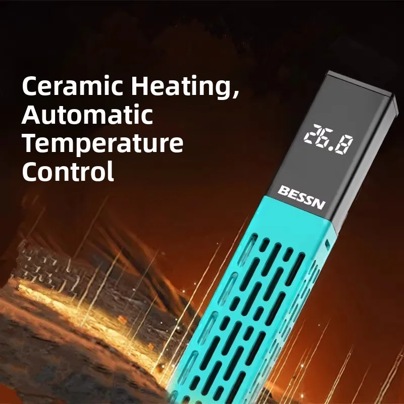 

BESSN Ceramic Fish Tank Heater Professional Turtle Heater Automatic Constant Temperature Out-of-Water Power off Small Aquarium