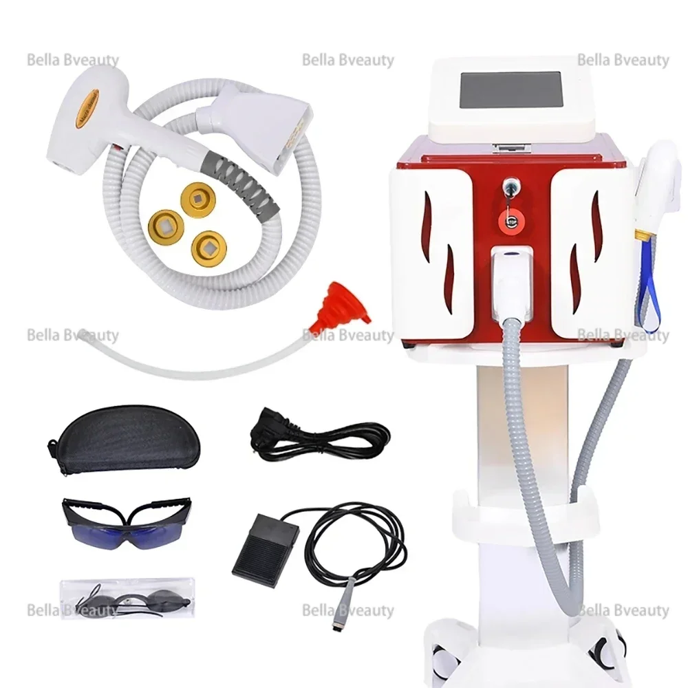 2024 2000W Diode Laser 755 1064nm Wavelengths Hair Removal Machine Cooling Head Painless Epilator Face Body Professional