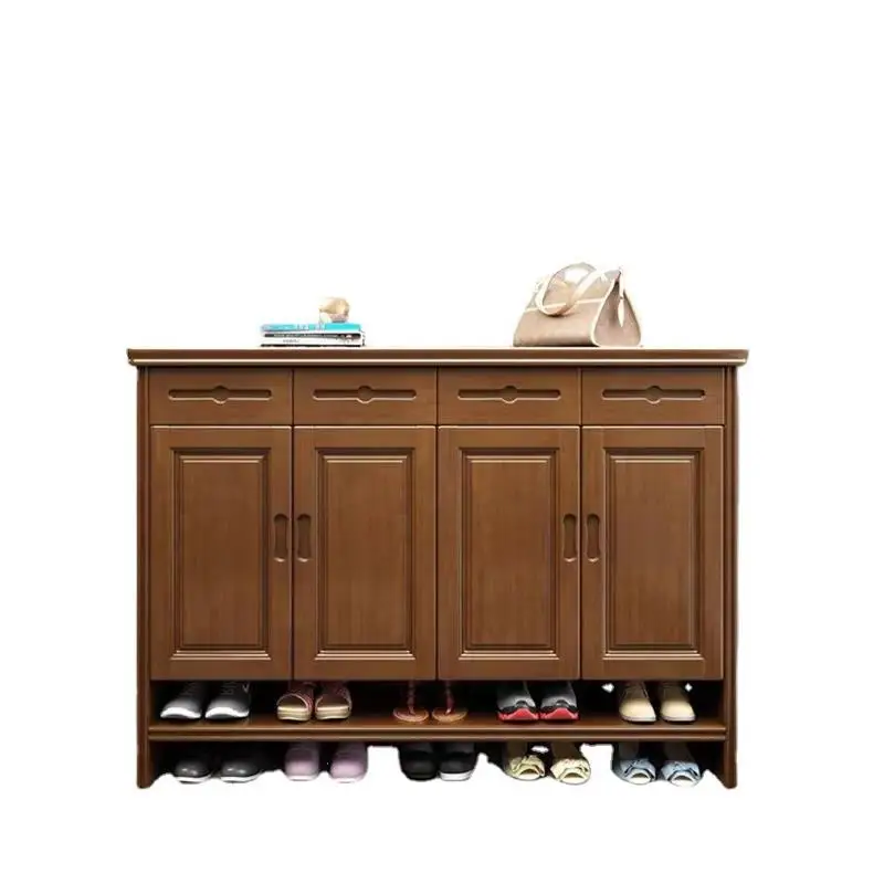 

Chinese solid wood shoe cabinet