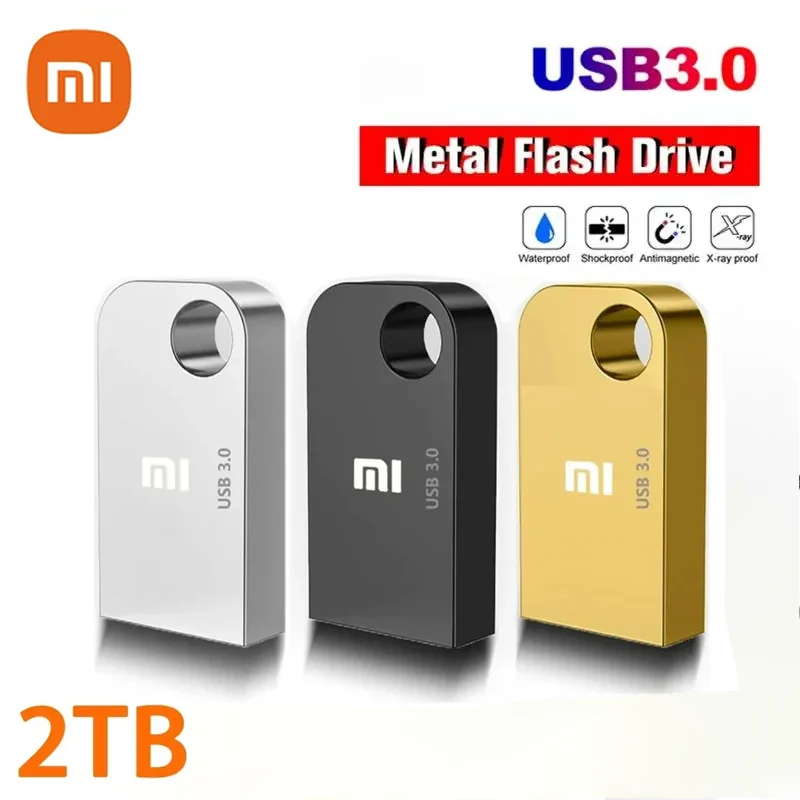 Xiaomi 1TB USB 3.0 Flash Drives High Speed Transfer Metal Pendrive Memory Card Pendrive Flash Disk Usb Memoria Waterproof Stick