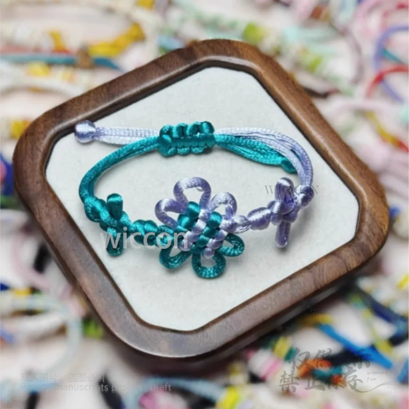 Zoey RUMI Props Cosplay Costume Anime Demon Hunters K-Pop 2-Colors Chain Wristband Woven Bracelet Accessory Women Girls Handmade