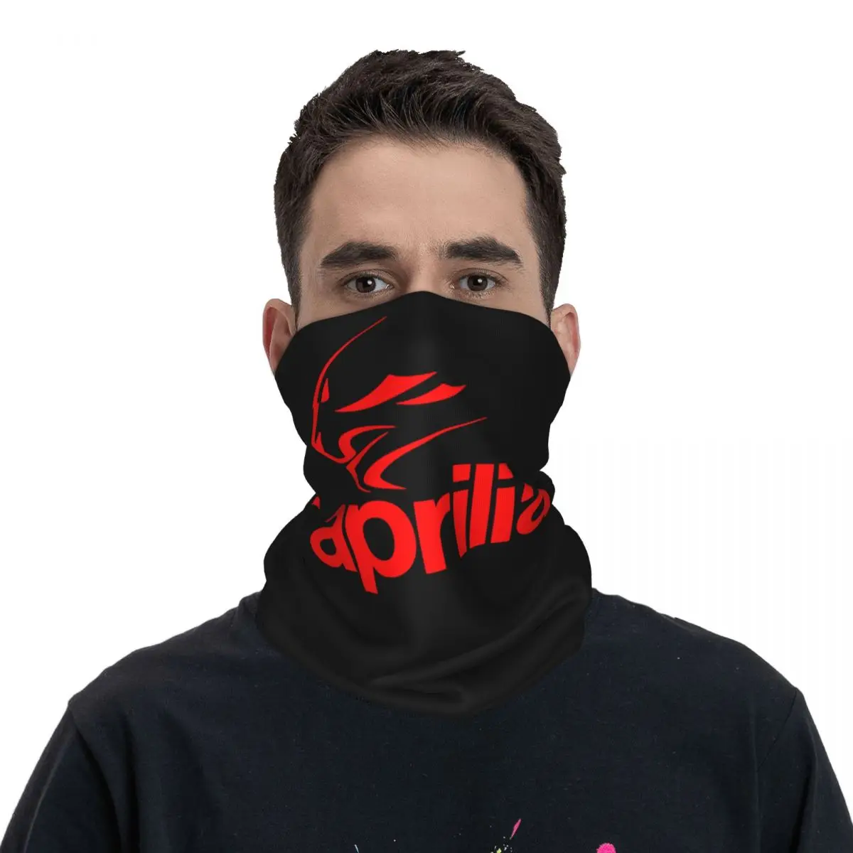 Aprilia Motorcycle Lion Be A Racer Mask Scarf Neck Cover Bandana Summer Motor Riding Balaclava Wraps for Men All Season