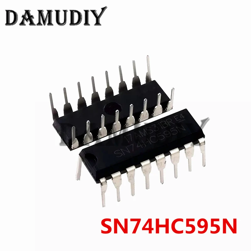 

10 шт. SN74HC595N 16 SN74HC595 74HC595N 74HC595
