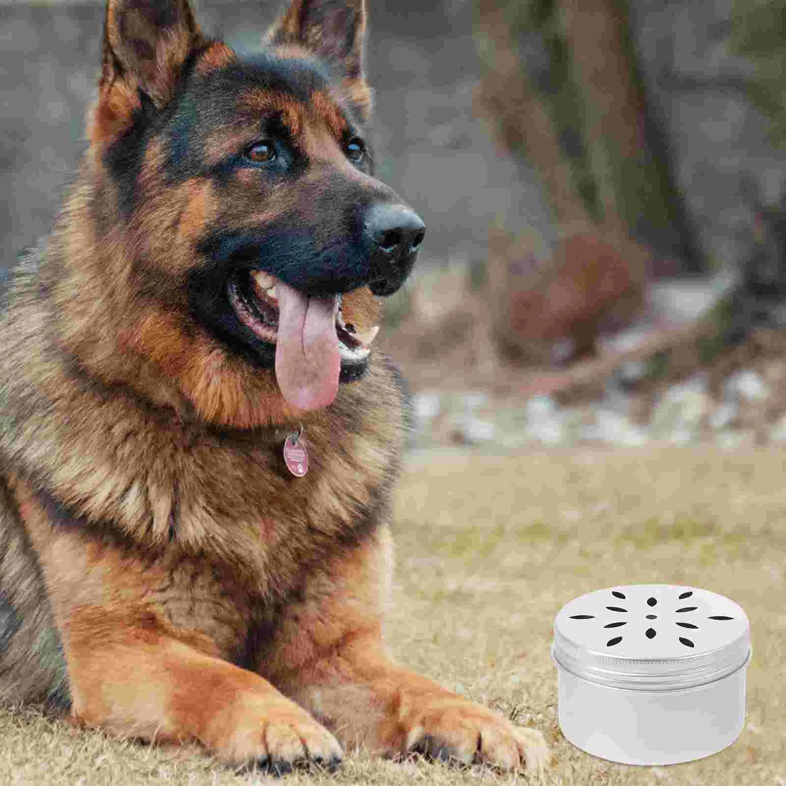 10 Pcs Dog Scent Training Pots Tins Muzzle Games Equipment Warm Sweater Odor Sniffle Case Keep Work