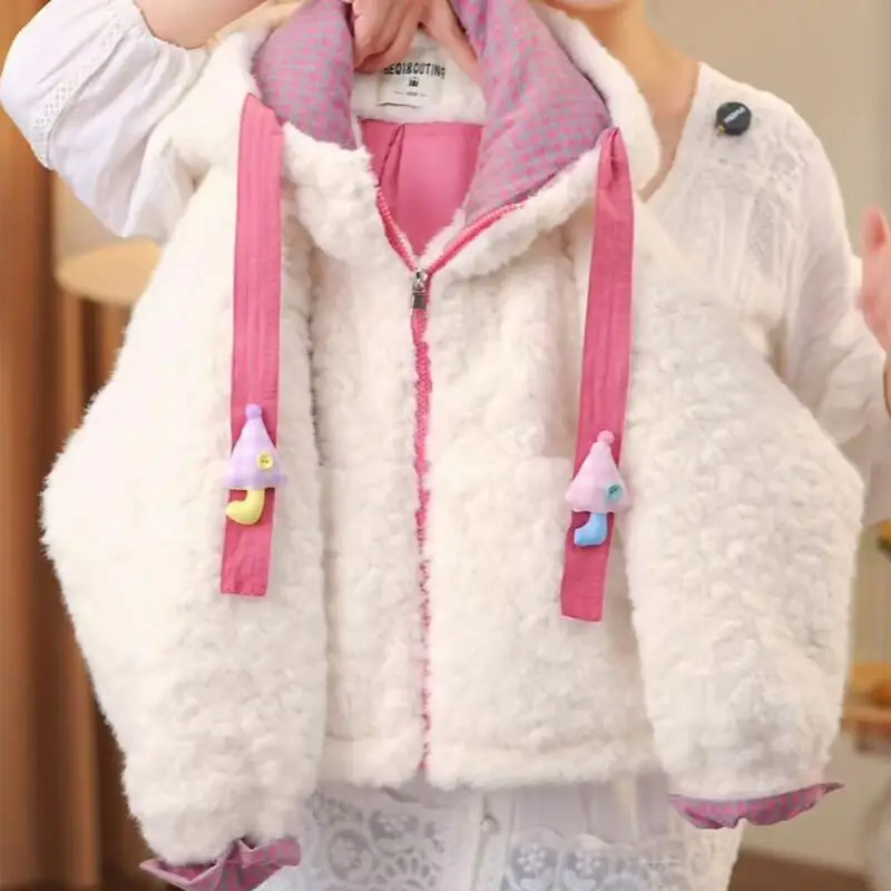 

Fashion Children's Clothing Jacket Coat Tops Girl Junior Girls' Korean Reviews Many Baby Clothes Luxury Padding Girls' Autumn