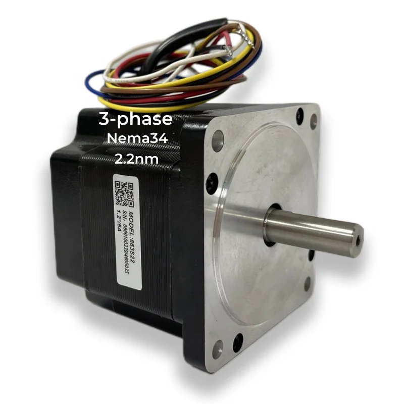 

New NewOriginal Leadshine 3 Phase Nema 34 Stepper Motor or 863S22 Leadshine 3 Phase Nema34 Stepper Motor