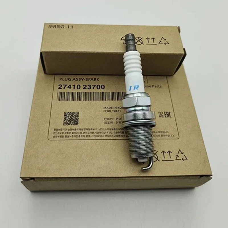 

27410-23700 IFR5G-11 Iridium Spark Plug For Hyundai Azera Tucson Santa Fe Coupe Elantra Sonata ix55 XG Kia Borrage Auto Parts