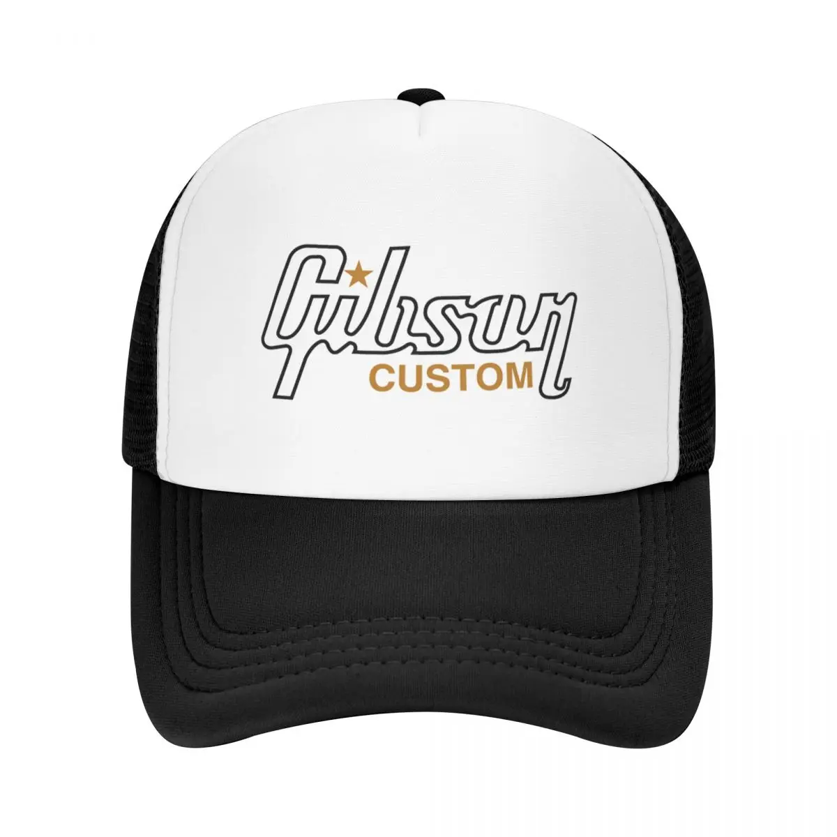 Gibson Les Paul Cap Fashion Casual Mesh Baseball Caps Adjustable Hat Hip Hop Summer Unisex Baseball Hats Polychromatic