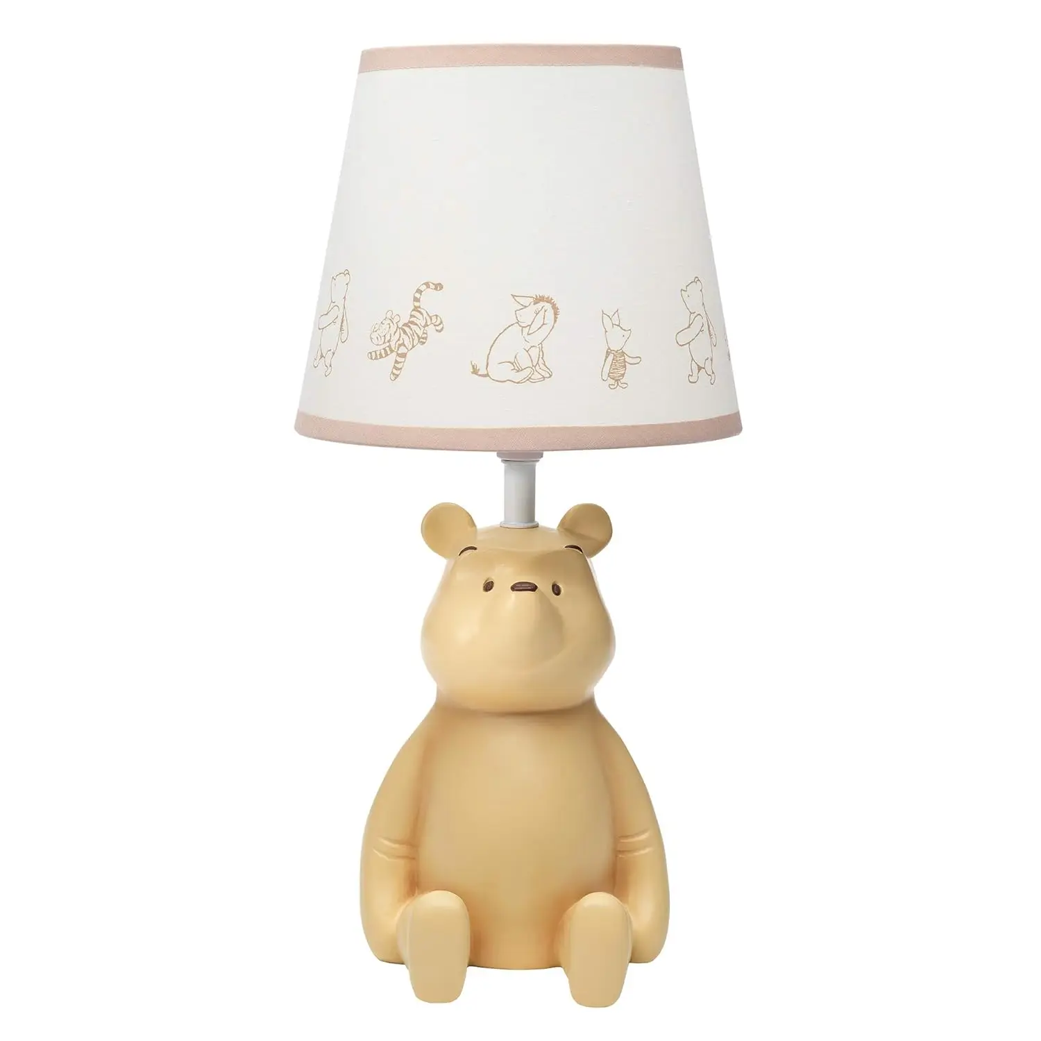 

3D Storytime Pooh Table Lamp with Shade for Kids Room Decor