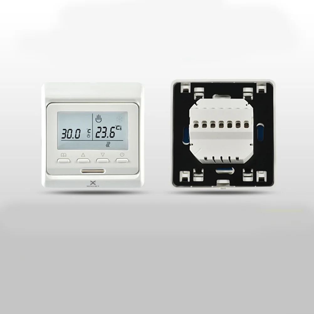 LCD للبرمجة الكهربائية الرقمية التدفئة الأرضية ترموستات وحدة تحكم أرضية دافئة V706h-16a موثوقية عالية مكافحة التشويش