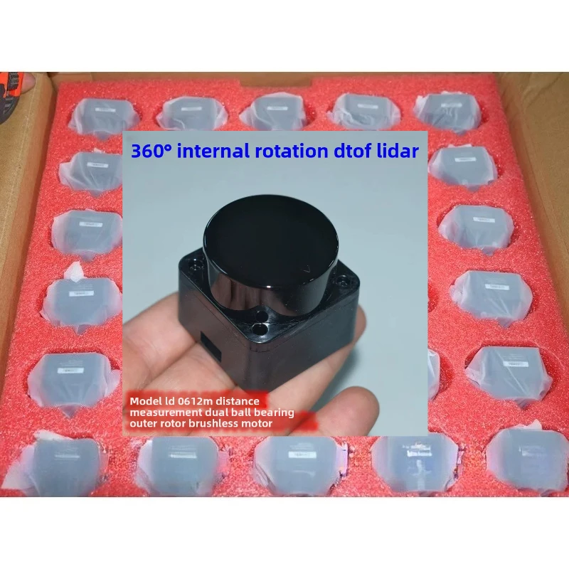 LD06 LiDAR Module Mini DTOF Radar 12M Distance Sensor 360 Degree Scanning Obstacle Avoidance for Robot
