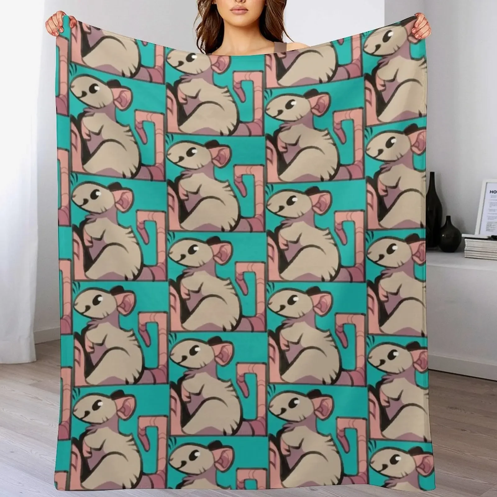 

Pet Rat Throw Blanket sofa bed Soft Beds Decoratives Decorative Throw Blankets