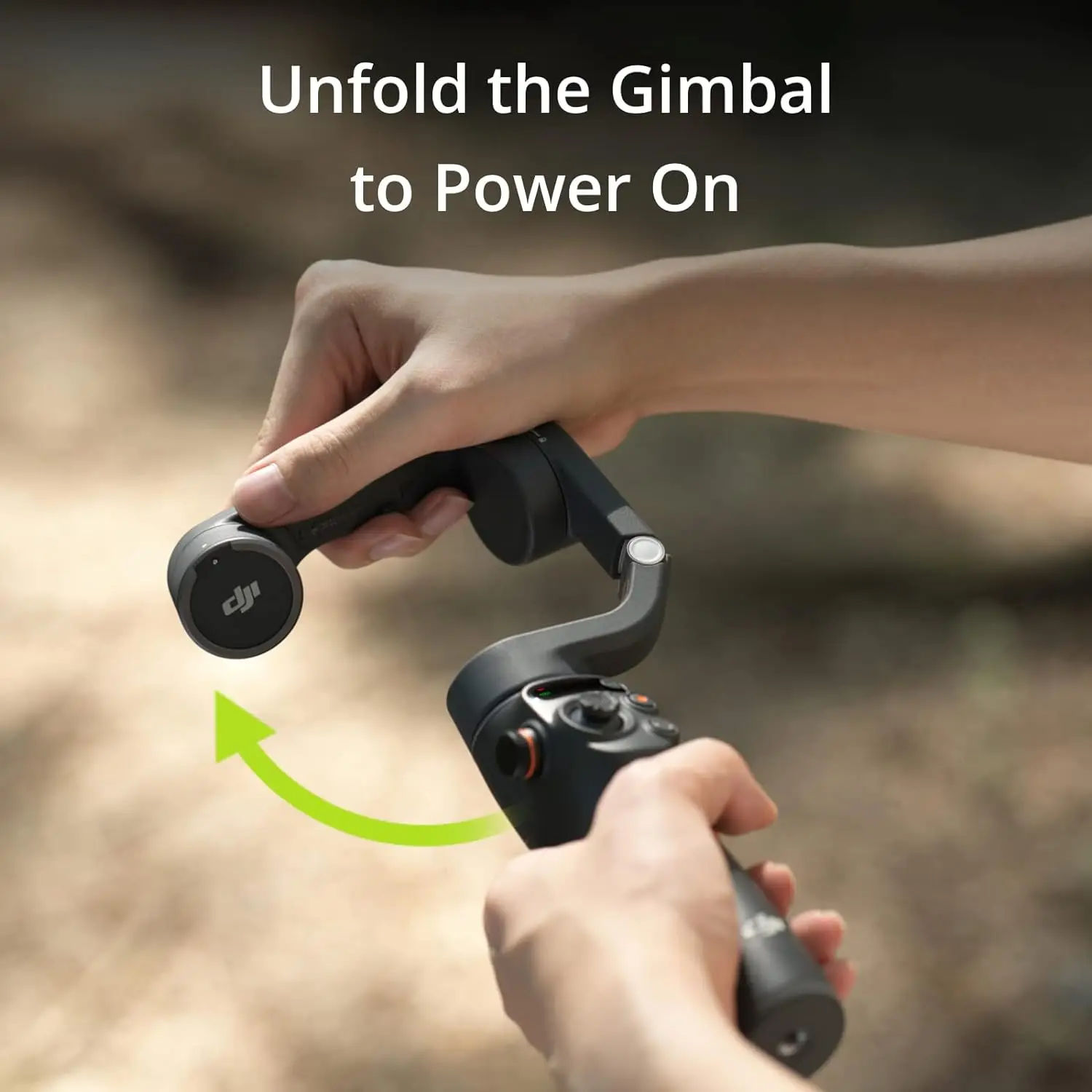DJI Osmo Mobile 6 Fill Light Combo, 3-Axis Phone Gimbal, Built-in Extension Rod，Slate Gray