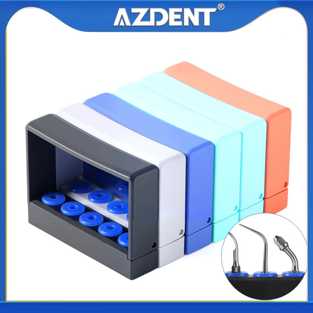 

Пластик 135л ℃ Автоклавируемый 5-отверстий, стоматологический ультразвуковой скалер, держатель для наконечников, базовый органайзер, коробка