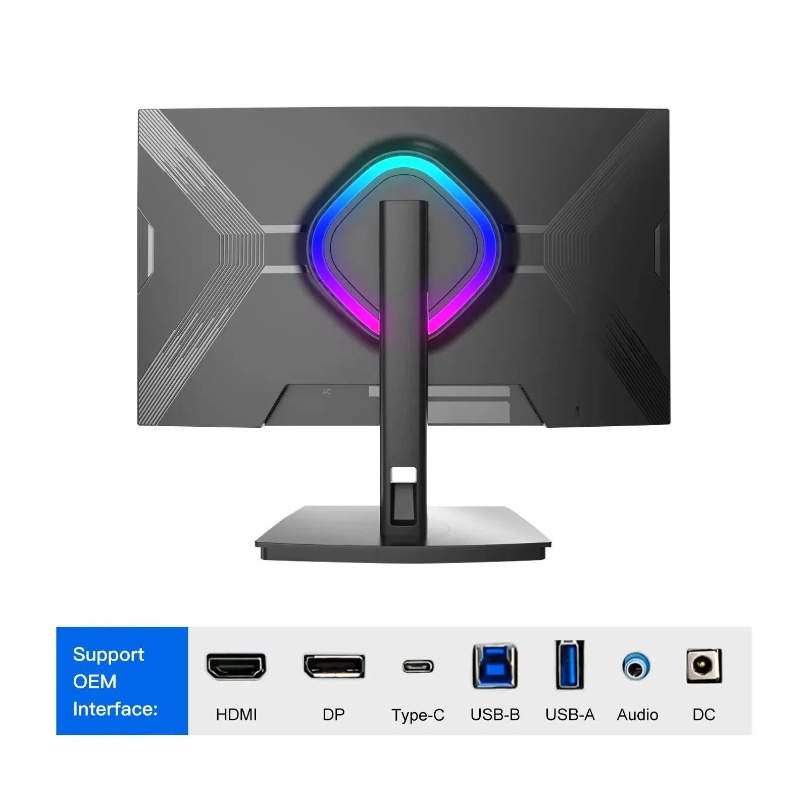 27 Inch 2K 300HZ Gaming Monitor IPS Panel for Gaming Resolution 2560*1440 ESPORT Screen RGB Backlight 300Hz Refresh