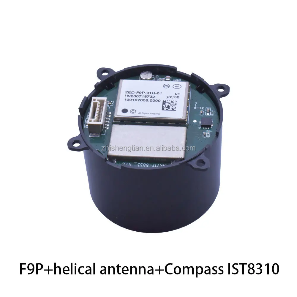 RTK F9P Module GNSS Series Rover lite 2nd GPS Pixhawk 2 6X 5X 6C Compass IST8310 Autopilot Flight Controllers  Holybro