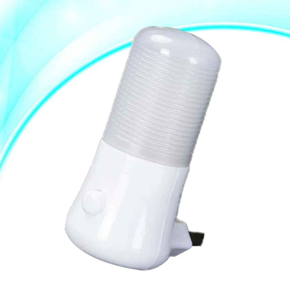 Luz nocturna Led, lámpara nocturna pequeña para dormitorio, baño, salón, enchufable, ahorro de energía, interruptor basculante de luz blanca