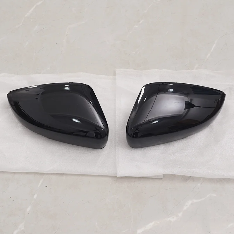 Fit For Volkswagen VW Polo MK5 6R 6C Side Rear view Mirror Cover Replacement Shell Trim Black Red Side Mirror Caps Accessories