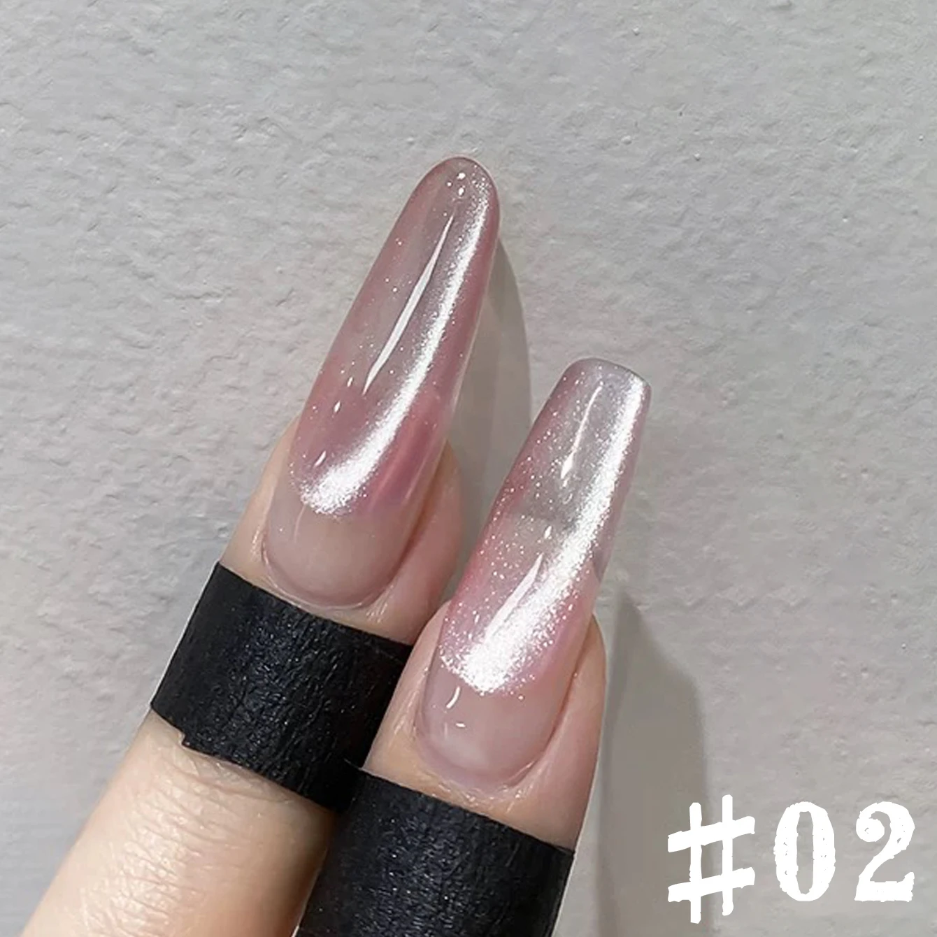 1-6PCS 12ML Estate Crushed Ice Cat Eye Gel Smalto per unghie 2025 Popolare Flash Porcellana Perline di vetro di cristallo bianco Forniture per nail art