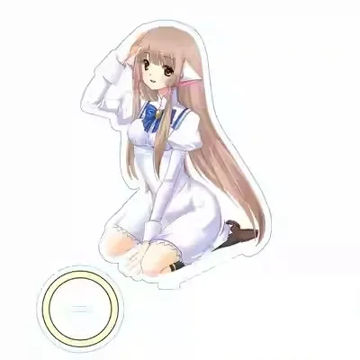 Anime Elda Chii Freya Action Figure Cosplay Toys Acrylic Stand Model Dolls 15cm for Gift