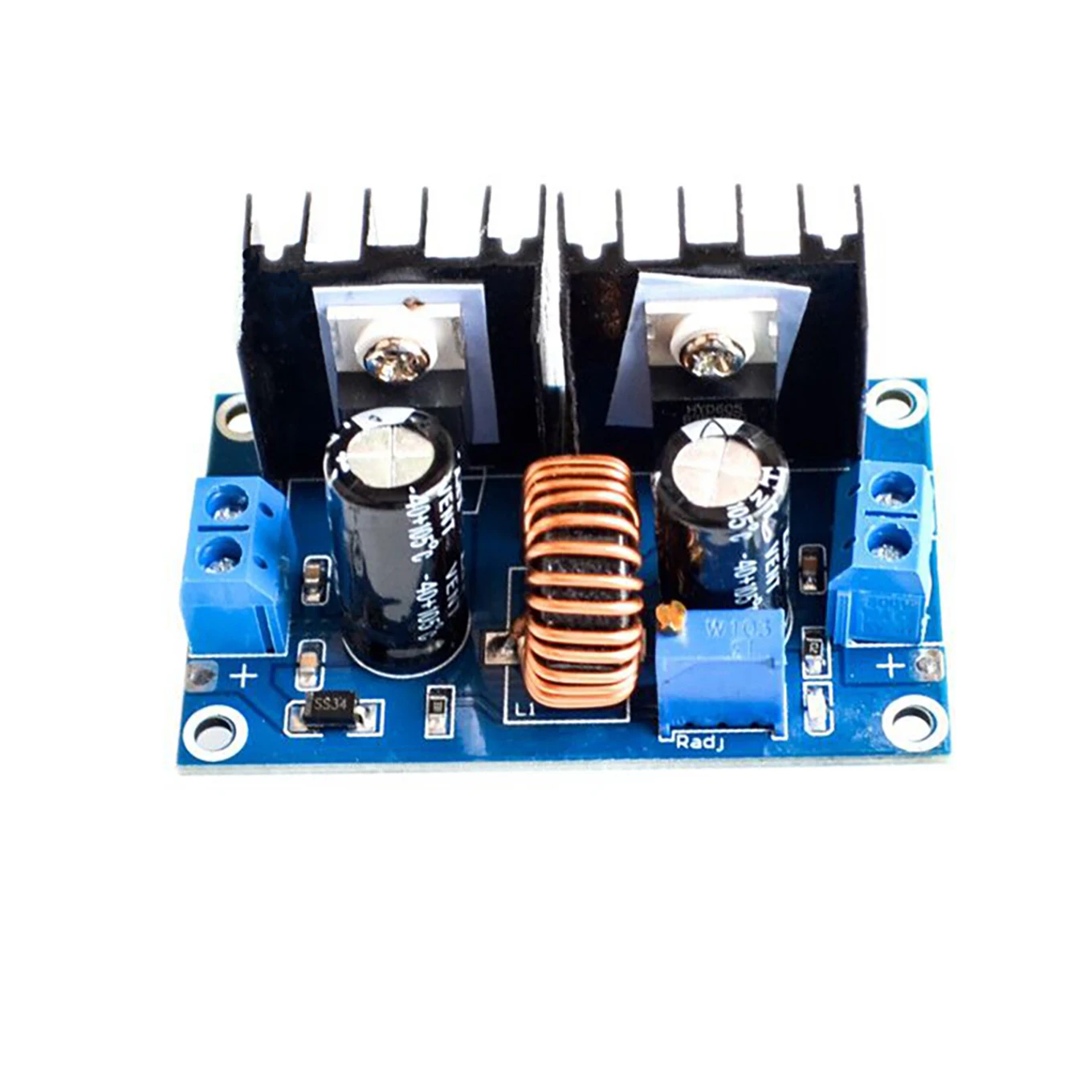 Xh-m401 dc-dc buck down module XL4016E1 high-power DC voltage regulator plate large 8A with voltage regulator