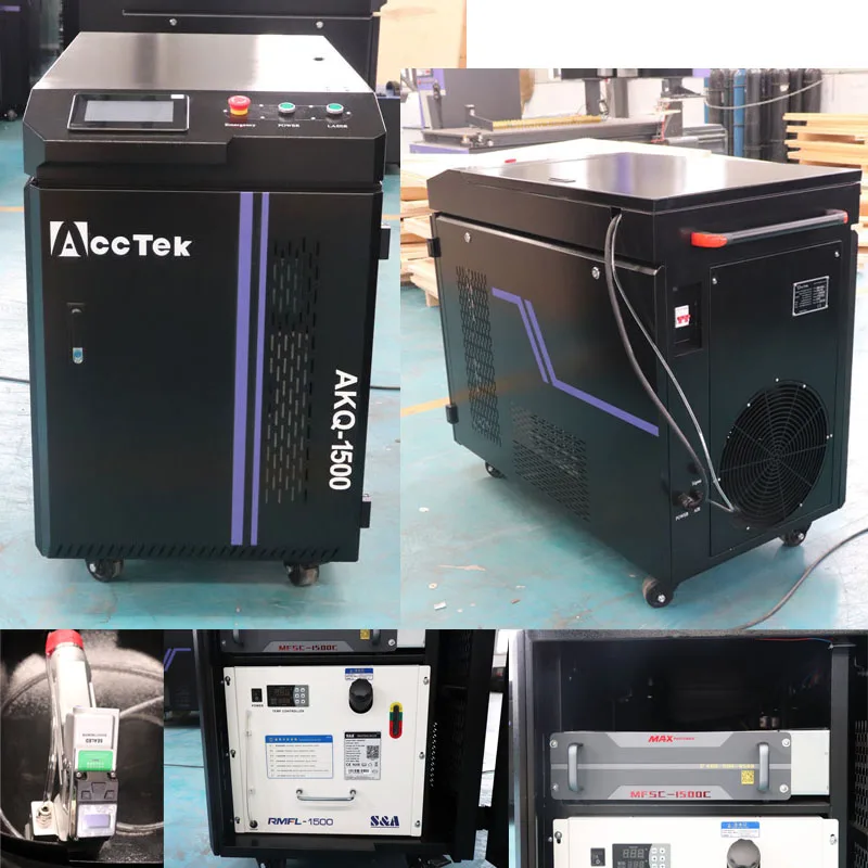 

AccTek Fiber Laser Cleaner HIgh Speed with High Standard Metal Descaling With Local Service Provided