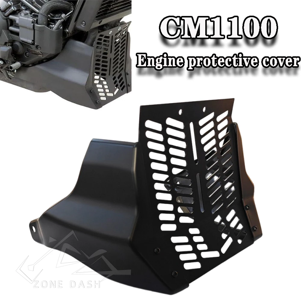 Para rebel1100 REBEL 1100 DCT CM1100 2021-2025 cubierta protectora de motor modificado cubierta protectora de chasis adecuada difusor inferior