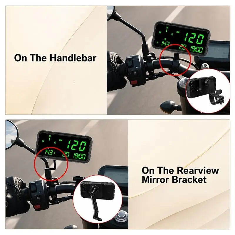 A73X-MPH& Odometer,GPS Speedometer, 5.5