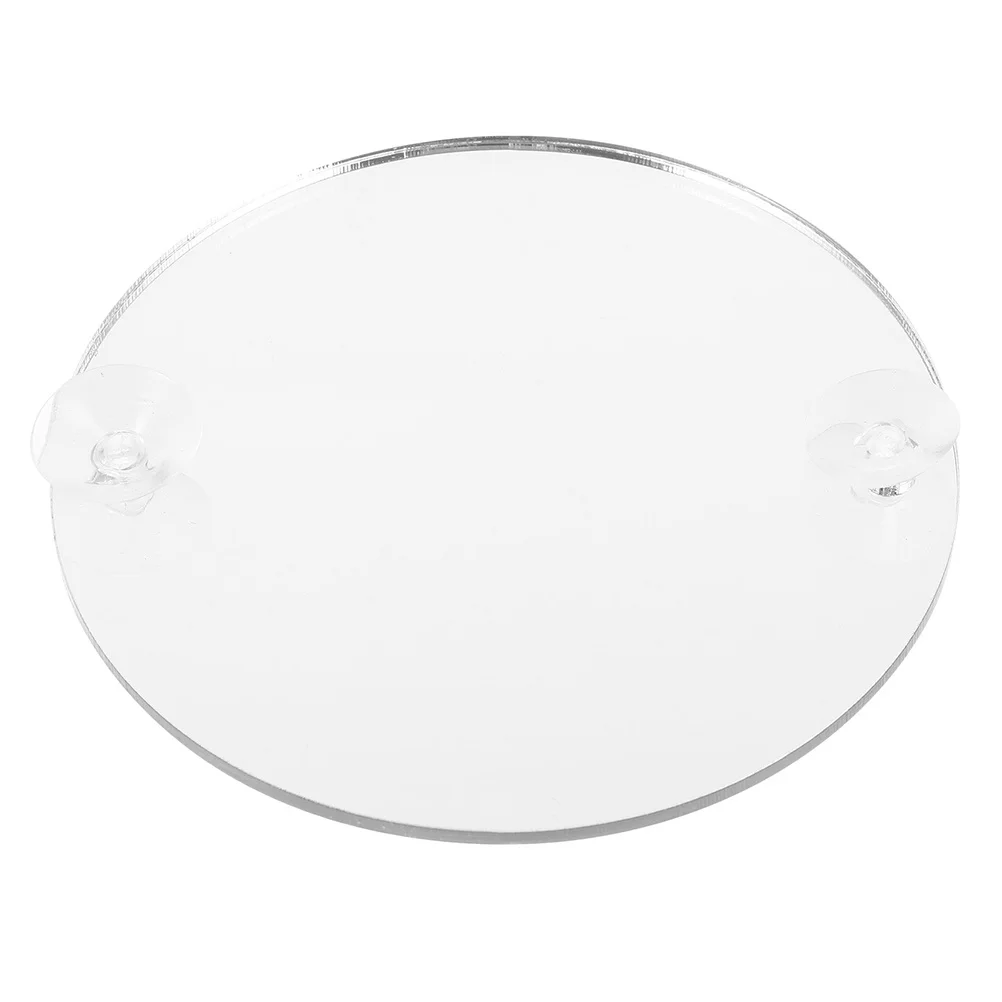 

Clear Acrylic Betta Fish Mirror Single Side Suction Mount Training Tool for Fish Tank Decor Aquarium Mirror Betta Tank