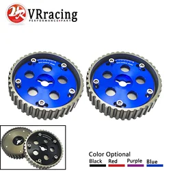 VR - (One Pair) 2pcs Adjustable CAM GEARS KIT FOR Suzuki Swift GTI G13B cam pulley (Blue,Red,Purple,Black) VR6543