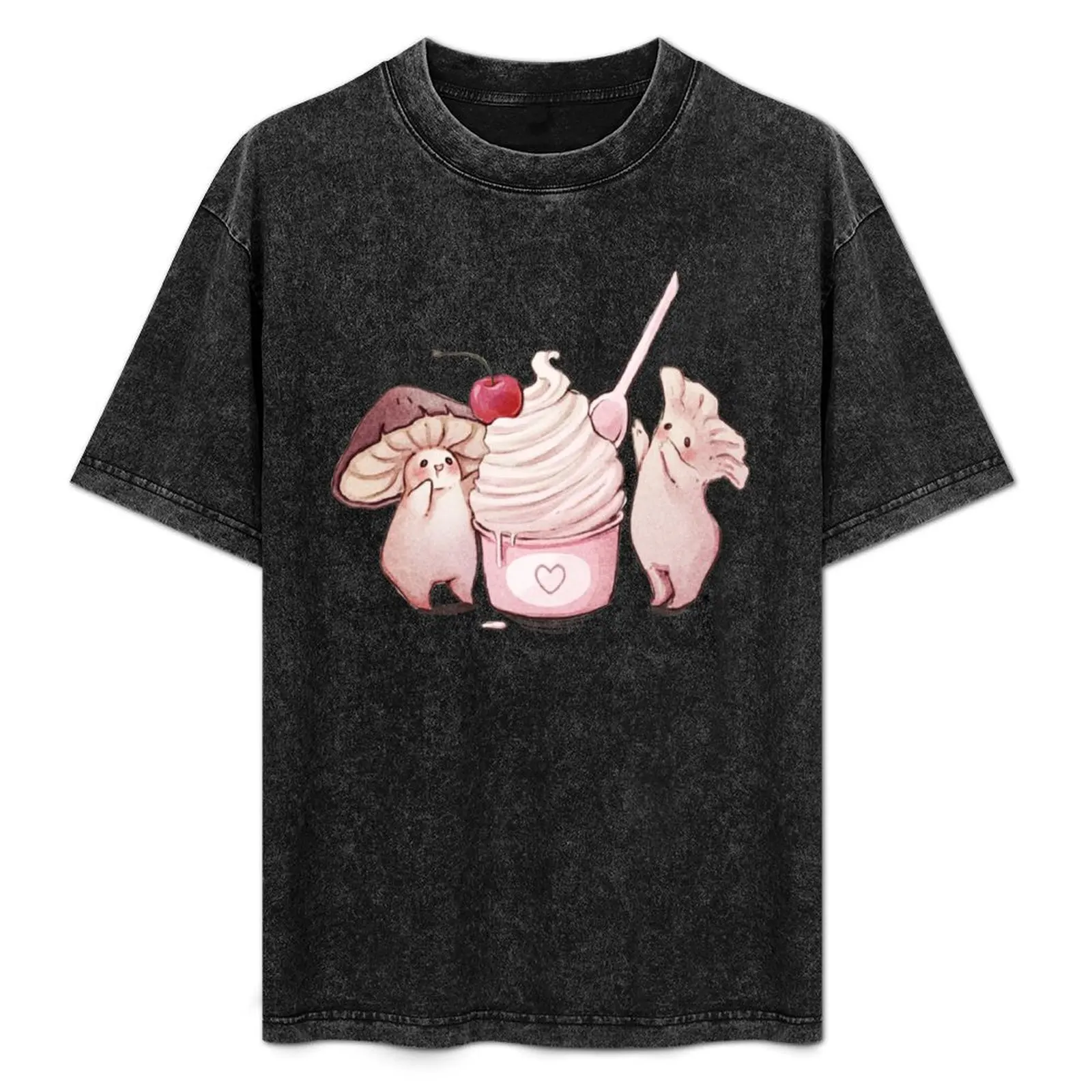 

The mushrooms found Ice Cream T-Shirt quick-drying sweat customizeds fitted t shirts for men