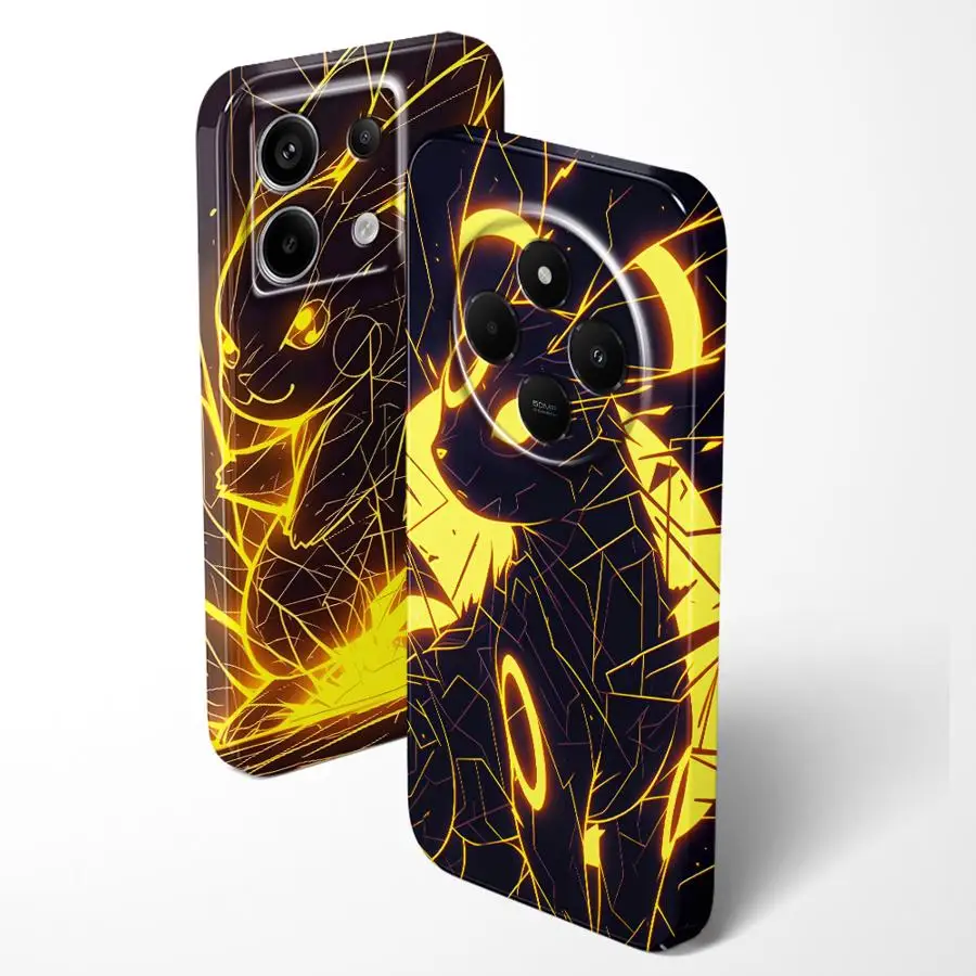 حافظة بيكاتشو رائعة لهاتف Xiaomi Redmi Note 13 Pro Plus 10 14 Pro 10S 9S 12 9 11 12S 9T غطاء هاتف صلب