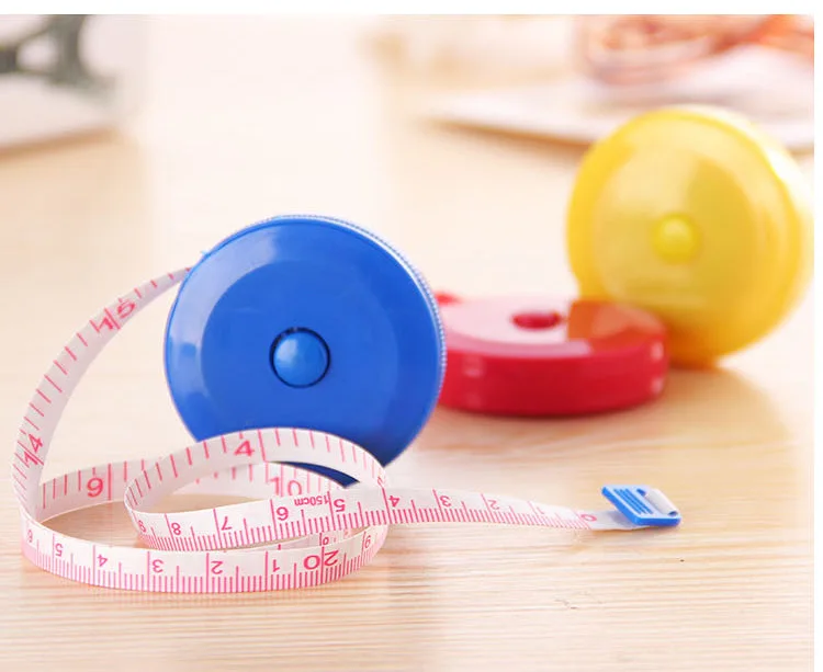 Automatic retractable tape measure cute mini soft ruler